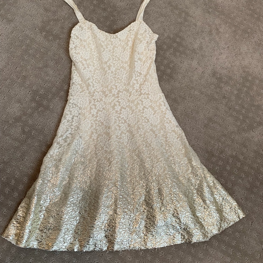 Cute, metallic, FREE PEOPLE dress